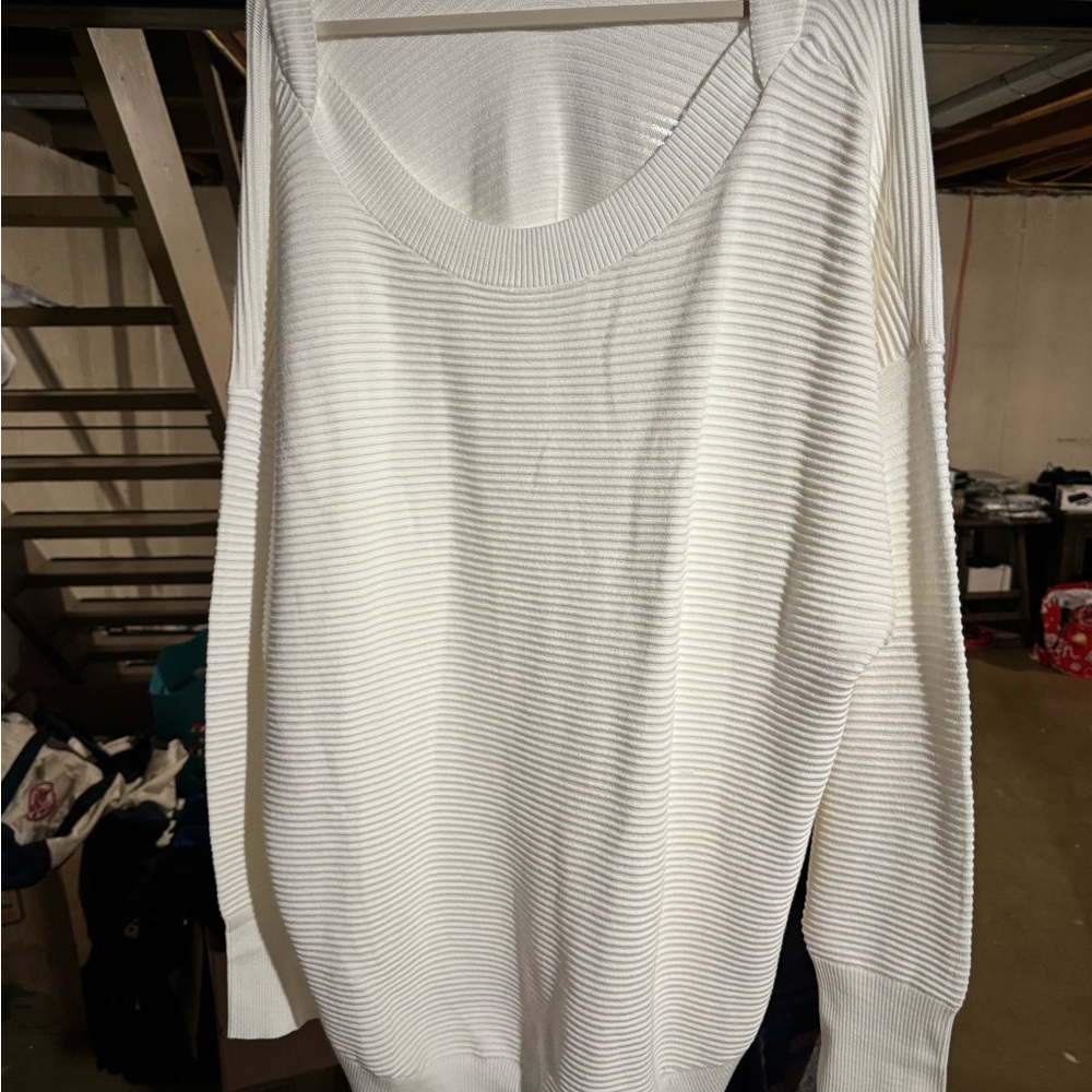 Elegant White Women's Sweater